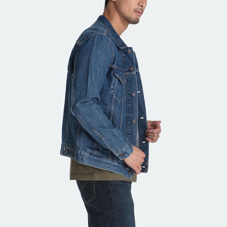 Levi's Heren Standaard Pasvorm Denim Trucker Jas Donkere Wassing 72334-0406