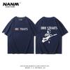 Blues Rock Hiphop Print 100 Cotton Men Women Tshirt Summer Autumn Daily Outdoor Sports Party Casual Loose Street Shortsleeve