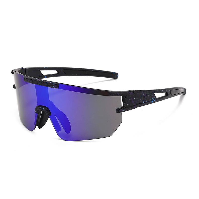 Futuristische Sport-Sonnenbrille aus einem Stück, UV400-Schutz & Augenschutz für Radfahren im Freien 1826
