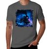 Snowy Night Steam Train EnchantUnisext TShirt Casual Fashion Short Sleeve Cotton TShirt
