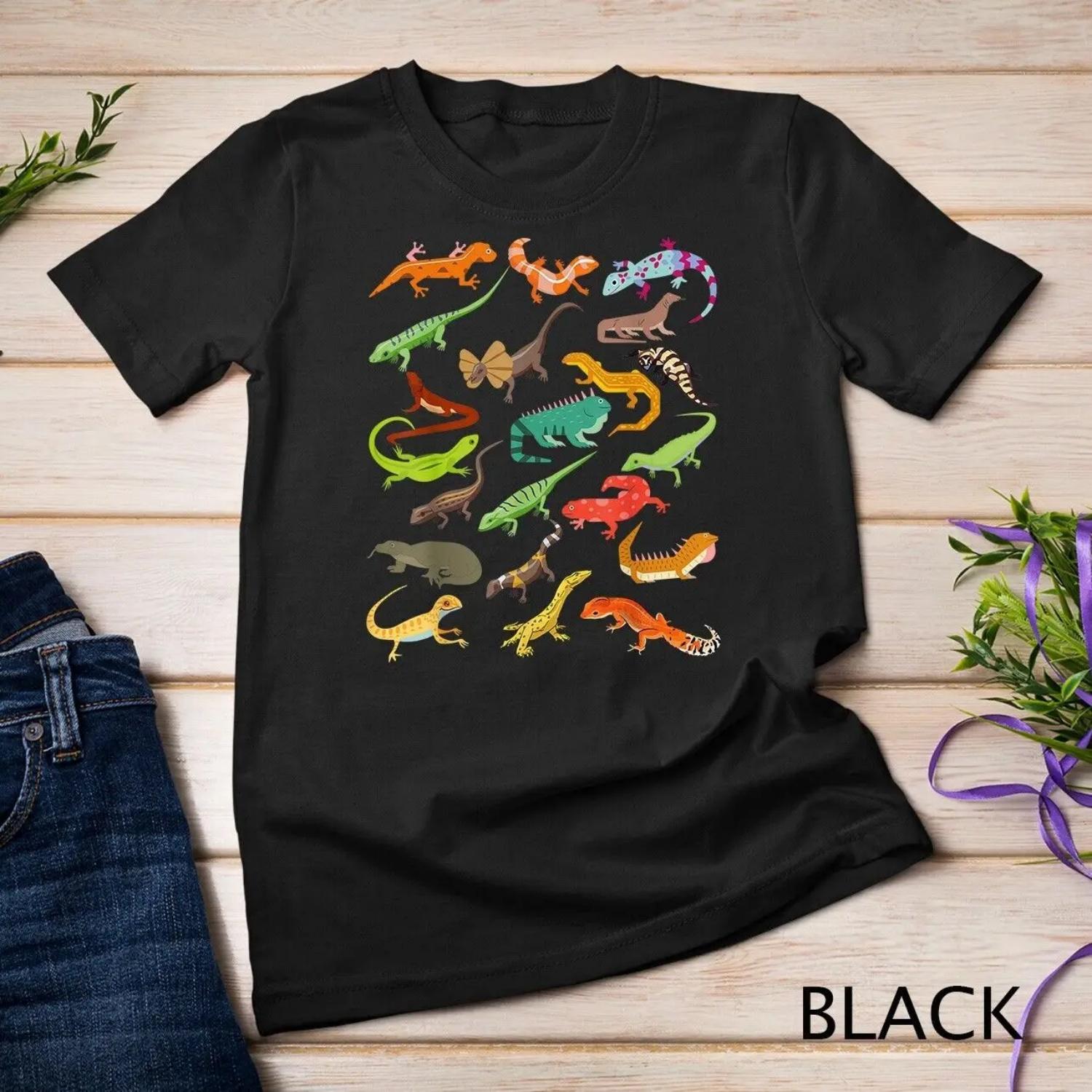 kids lizard collage T Shirt XXXXXL