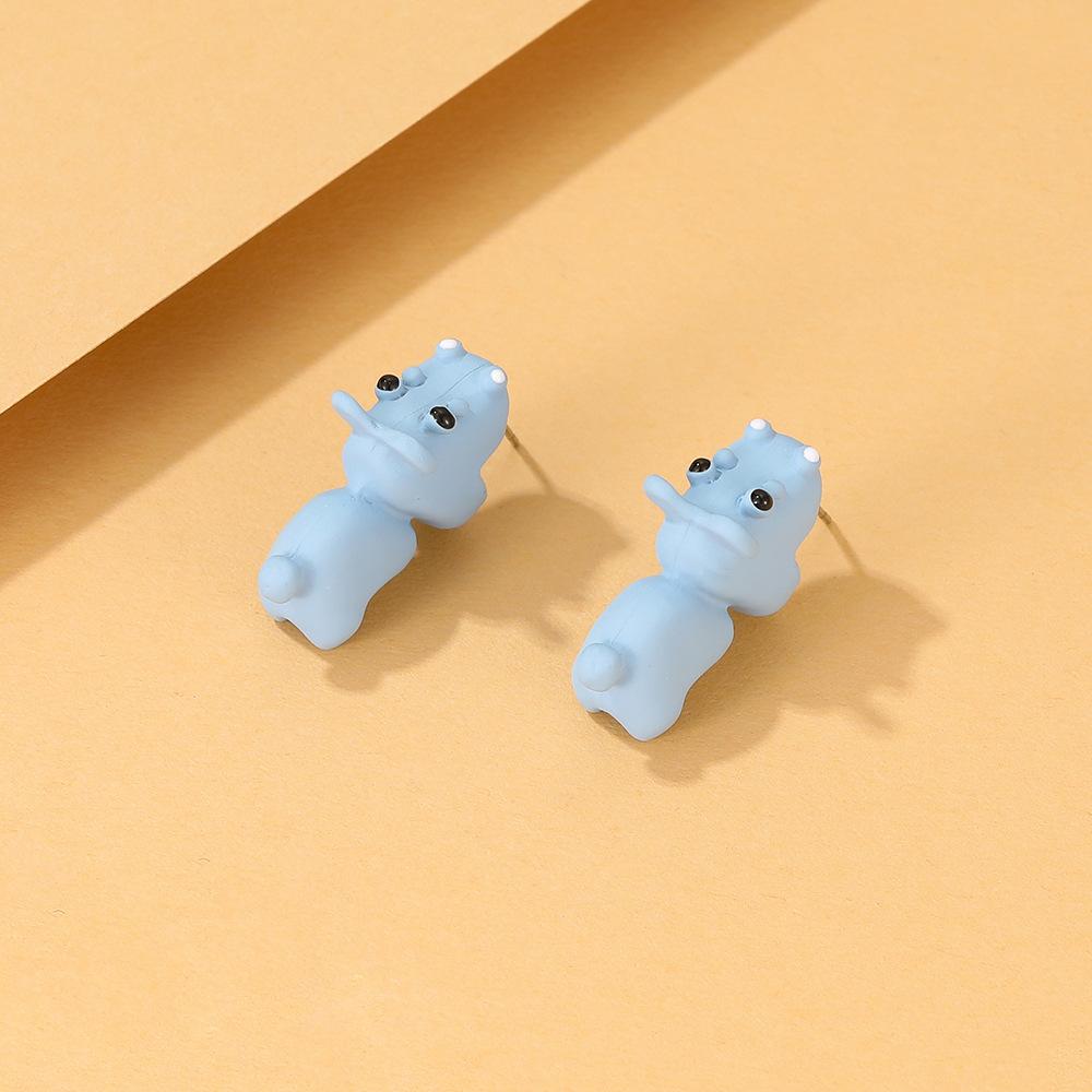 Alloy Earrings Animal Trendy Designs Featuring Dogs Sharks Dinos More And