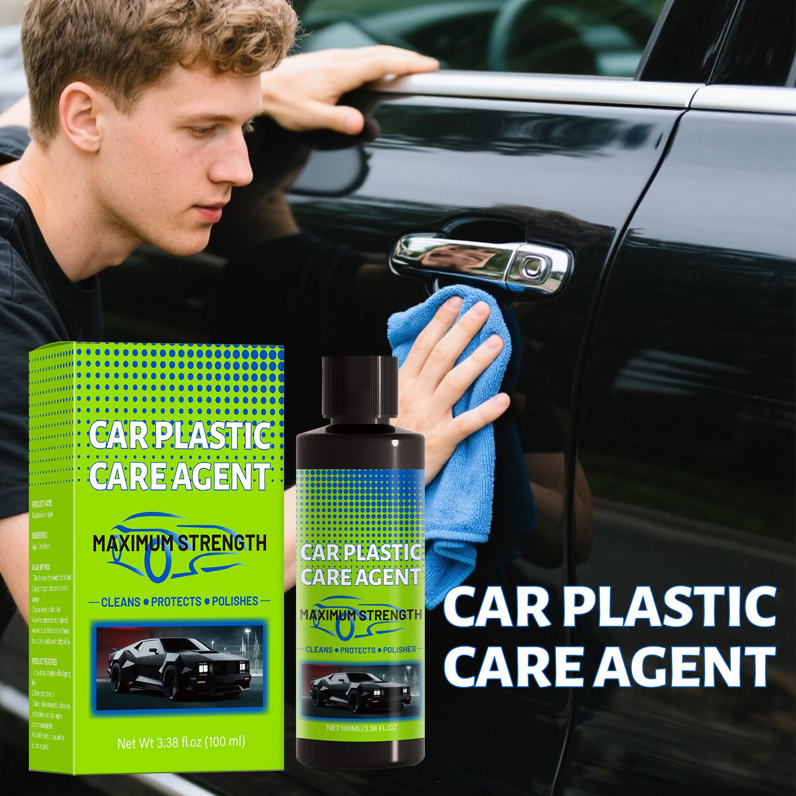 

Car Polishing Car Coating Interior Cleaning Agent Sponge Towel Set(100ml) one size зелёный