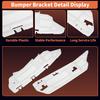 Front Bumper Bracket for Honda Odyssey 2005 2006 2007 2008 2009 2010 No.71198SHJA00/71193SHJA00/HO1042109/HO1043109 Front Left Right 1 Pair