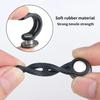 6pcs Jeans Button Extender Universal Pants Extender Button for Women Men Adjustable Elastic Waist Silicone Extender Buckle Set