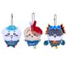 Cartoon Chiikawa My Hero Academia Linkage Self-deprecating Bear Cute Pendant Bag Decoration Keychain Hachiware Usagi Plush Doll