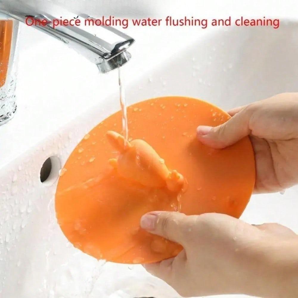 Rhino Carrot Universal Silicone Drain Plug Kitchen Sink Shower Bathtub Anti - Odor Stopper Cover