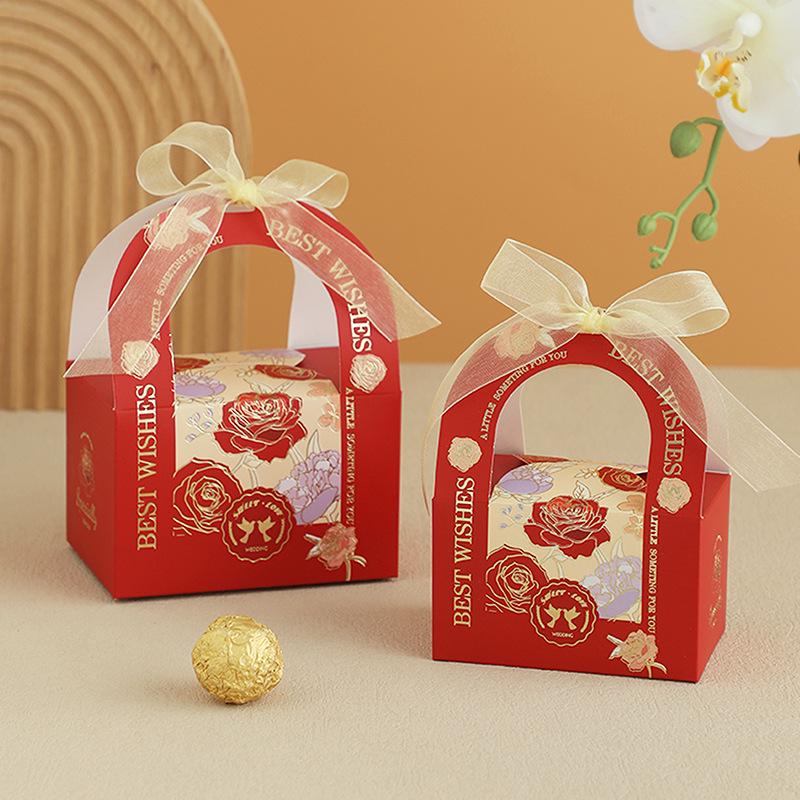 Elegant 2026 Wedding Candy Boxes & Favors - High-End Gift Bags Small