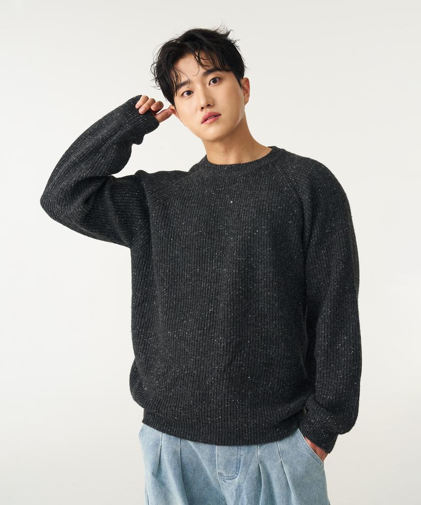 Deobeuleis Raglan Hazzi Knit (Charcoal)