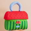 Large Capacity Dopamine Cosmetic Case Oxford Cloth Storage Pouch Cute Toiletry Bag  Travel Use