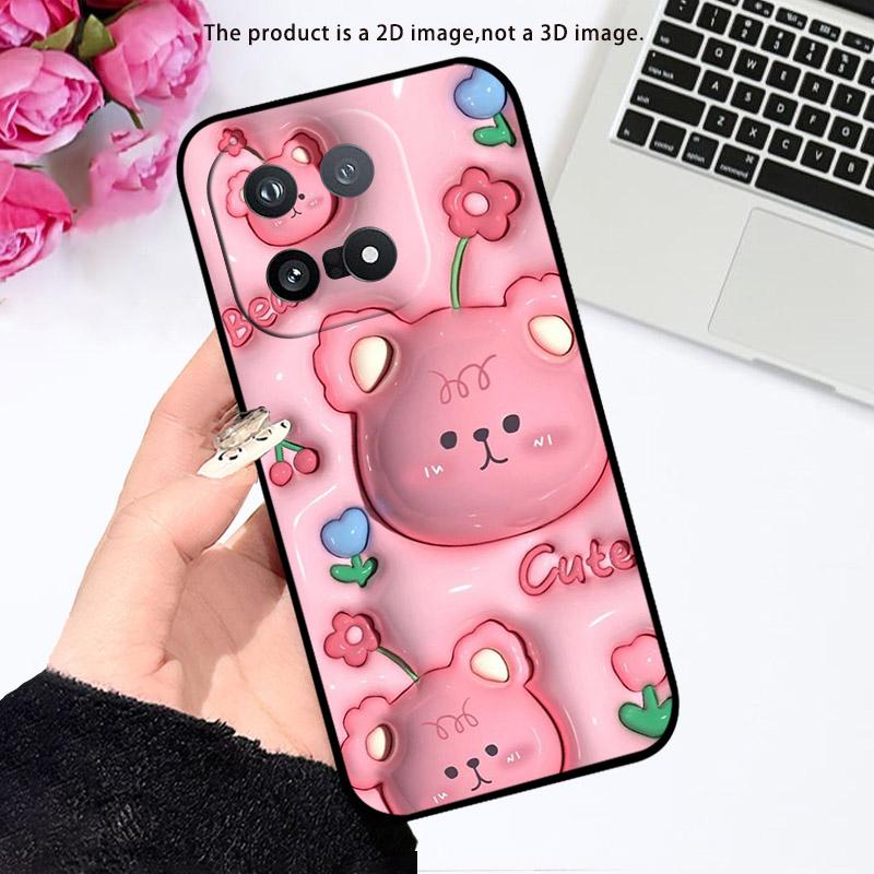 Phone Case For VIVO IQOO 15 5G Camera Protection Silicone Soft TPU Back Cover For IQOO15 5G Shockproof Shell Bumper Cartoon Capa