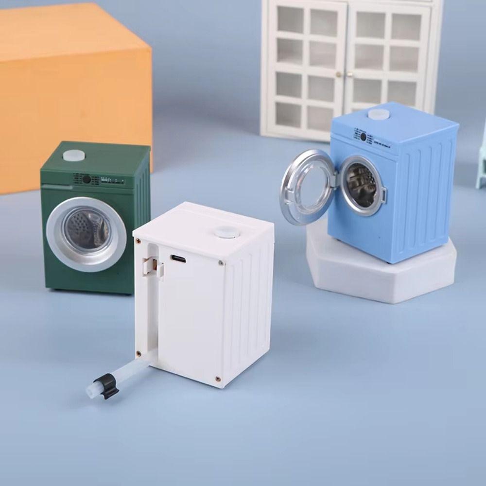 Puppenhaus Miniatur 1/12 Waschmaschine Miniaturen Puppenhäuser Waschmaschine Wohnaccessoires
