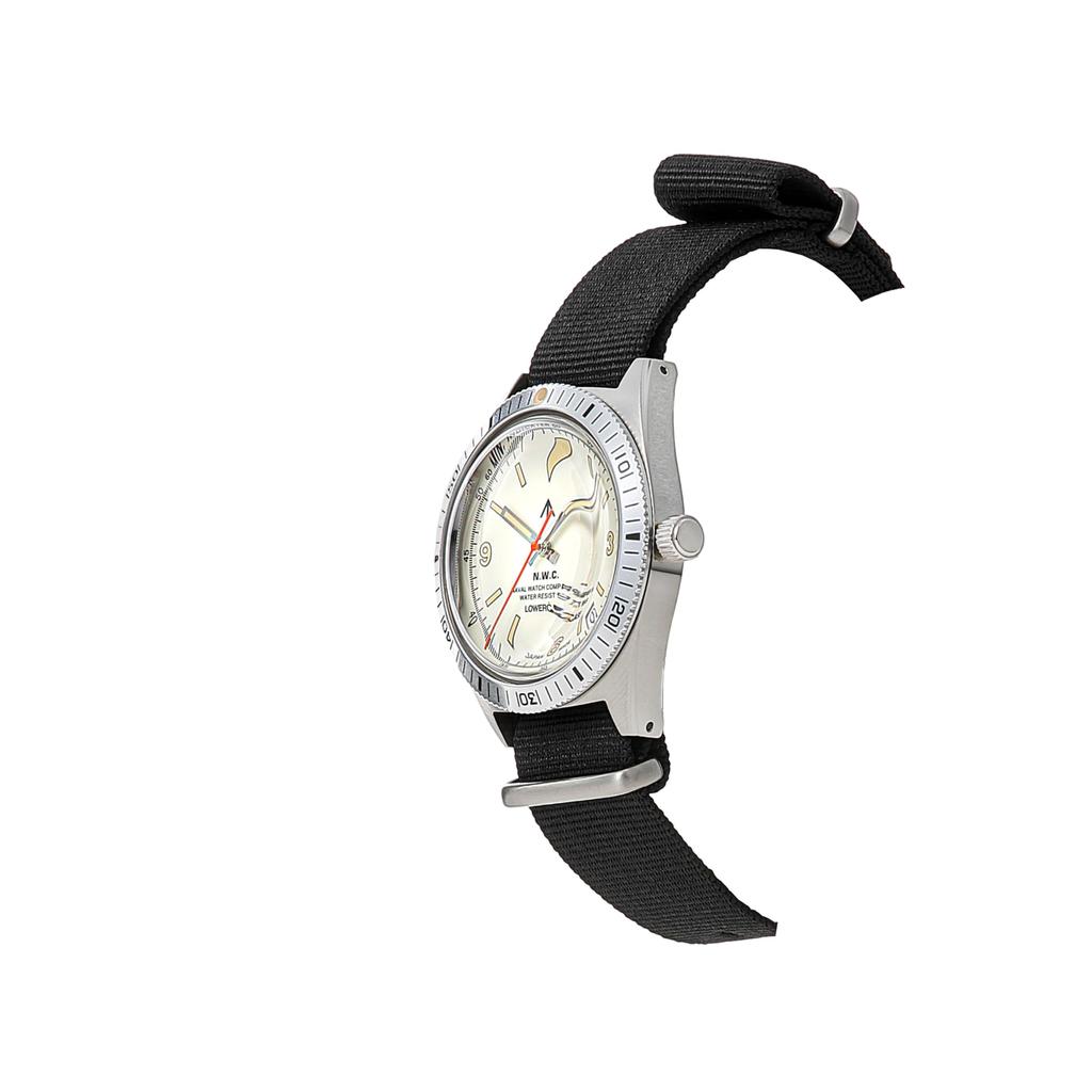 NAVAL WATCH Produced by NATO BK Strap LOWERCASE:FRXB014 Ivory-White dial/Quartz
