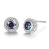 925 Silver Star Stud Earrings AAA Zircon High Quality For Women Earring Wedding Fashion Jewelry Accessories Party Gift