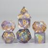 Transparent Polyhedral Dice DND Dice Set 7pcs D4-D20 Board Game Props for DND Game Board Game Accessories