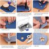 100 Sets 6/10/12mm Ösen Ösen Schuhe Tasche Lederhandwerk DIY Ösen Setzwerkzeug