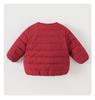 2026 Lightweight Down Jacket Liner for Girls - Autumn/Winter Infant Zipper Cardigan Jacket