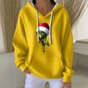 Women's Fashion Casual Christmas Angel Print Pullover Long-Sleeve Sweatshirt