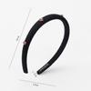 Versatile Cherry Design Headband Fairy Style Rhinestone Headband Fabric Headband  for Girls Women