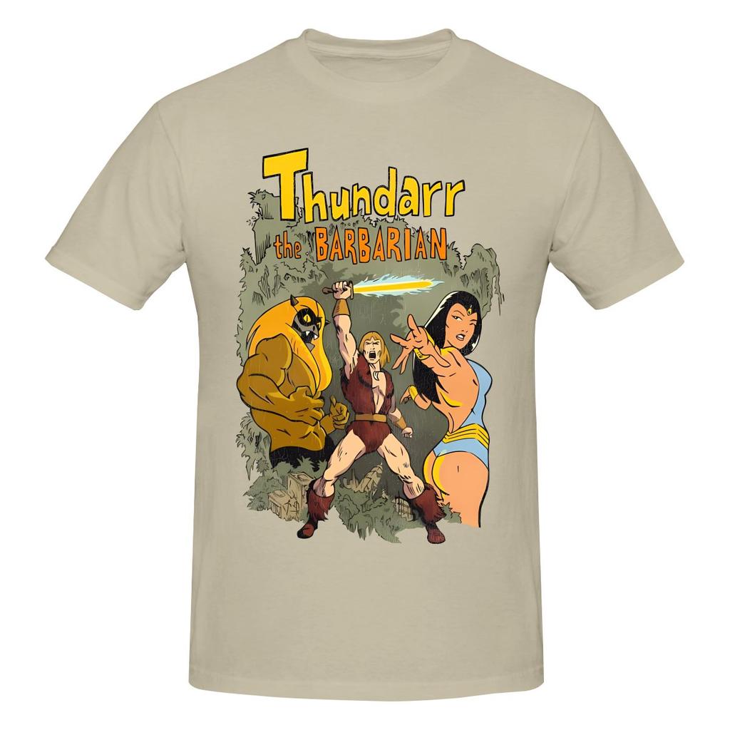 Thundarr The Barbarian Racerback Hong Kong Style Tshirt Minimalist Street Style Faderesistant Tee