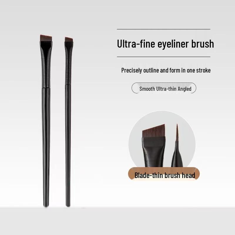 Faye Wong Blade Eyeliner & Angled Brow Brush Set for Makeup
