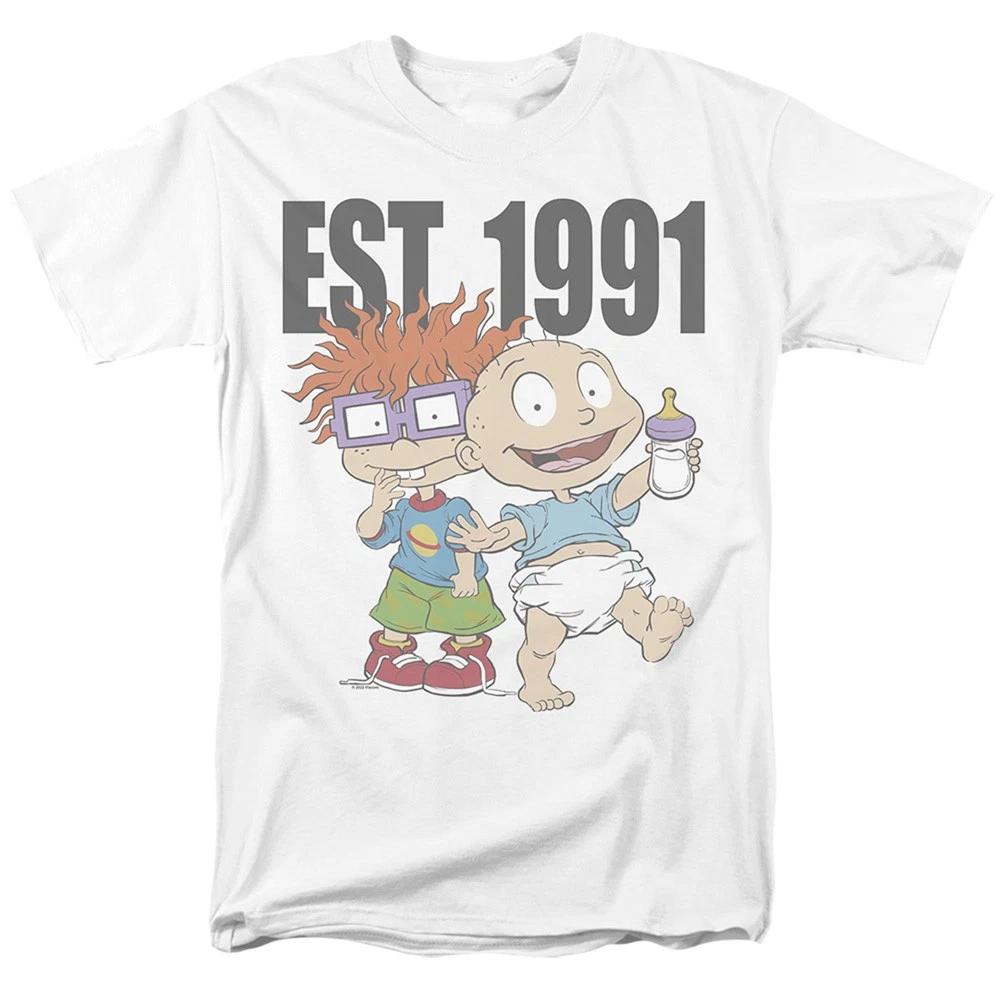 Rugrats - Est 1991 - Unisex Short Sleeve Children s T-shirt - White 150