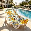 Garfield Print Beach Towel Design, Soft, Lightweight. for Home Bathroom, Spa, Pool, Yoga, Surfing, Camping, Gift for Family, Friend