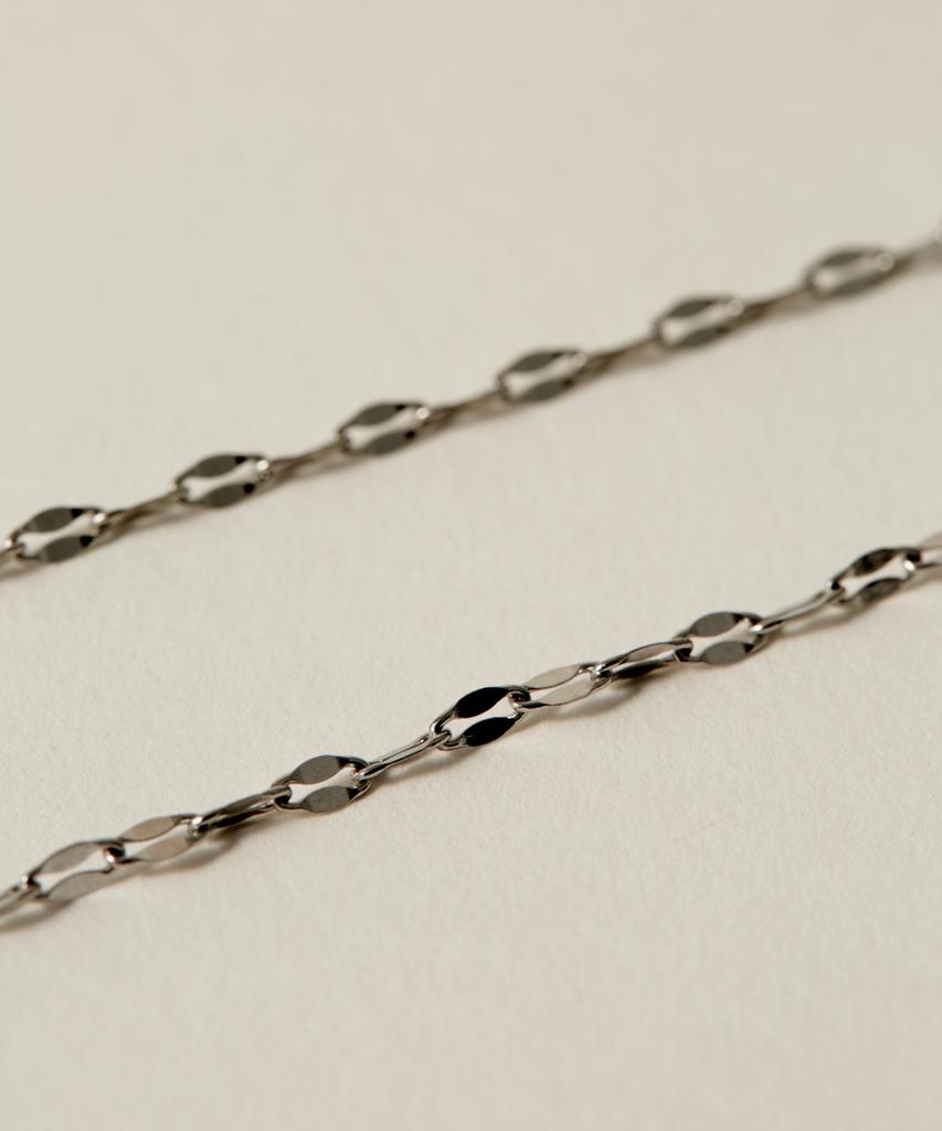 Novice Tokyo Petal Chain Necklace [Stainless] / Silver