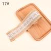 Burlap Roll with Lace Edge for DIY Christmas and Wedding Crafts, Jute Twine Ribbon