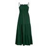 Strapless Dress For Women Color Summer Beach Boho Smocked Tube Top Straps Swing Dress