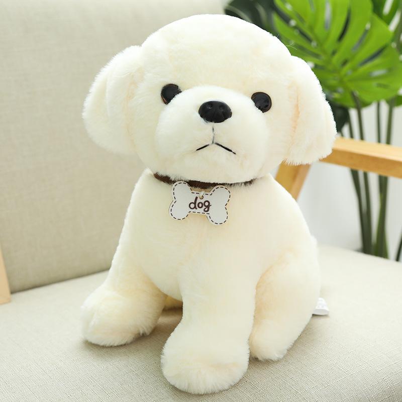 

Simulated Teddy Dog Plush Toy: Stuffed Puppy Doll & Cushion - Perfect Gift for Men s Birthday 22cm (0.15kg)