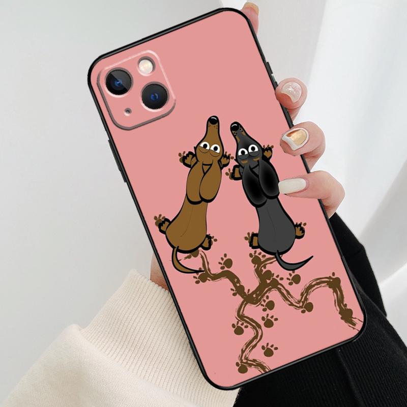Cute Dachshunds Phone Case For iPhone 17 Pro Max 16 15 14 11 12 13 Pro Max mini 15 16 Plus 16e 17 Air Cover