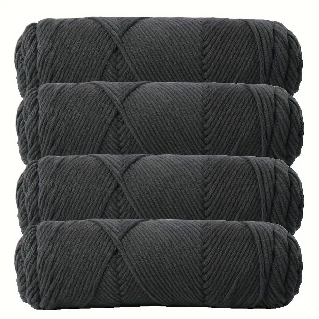 Valentine's Day 4pcs Chunky Yarn Set - Soft, Warm & Cozy for Knitting & Crochet Projects 13.4oz Total