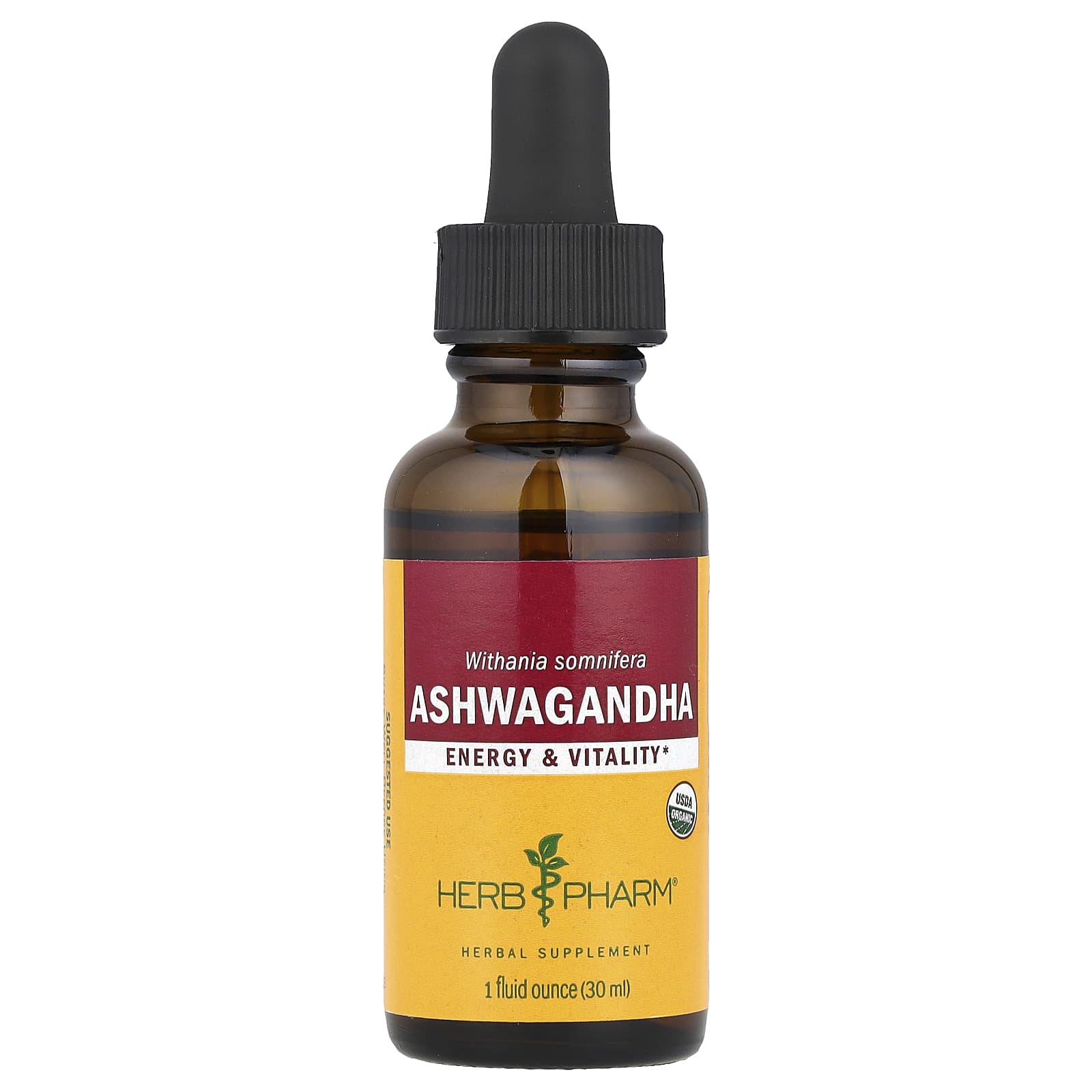 

Ashwagandha, 30 mL (1 Fl Oz) (626 Mg per serving)