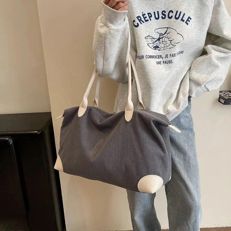 Casual Travel Bags for Women Soft Zipper Large Capacity Comfortable and Portable High Quality Fashionable