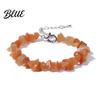 Durable Bracelet Women Irregular Beads Decor Adjustable Length Non-fading Wrist