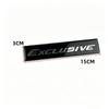 Suitable for Overbearing LIMITED EDITION Commemorative Car Sticker Executive Rear Label
