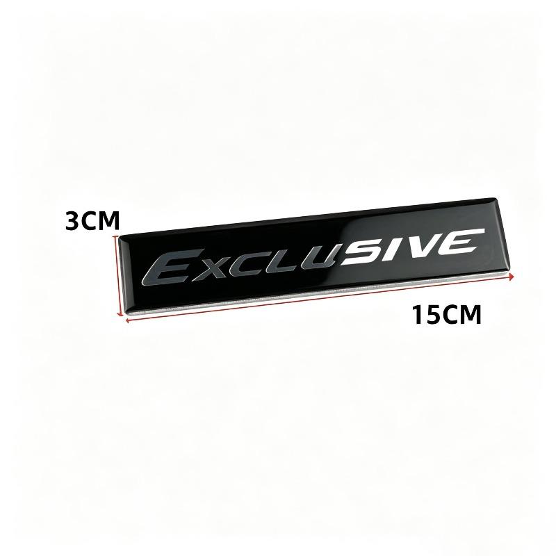 Suitable for Overbearing LIMITED EDITION Commemorative Car Sticker Executive Rear Label