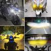 1Set 40W Motorcycle LED Spotlight Fog Lights For BMW R1250GS ADV F800GS R 1250 GS LC Yamaha MT07 MT09 Auxiliary Light Assemblie