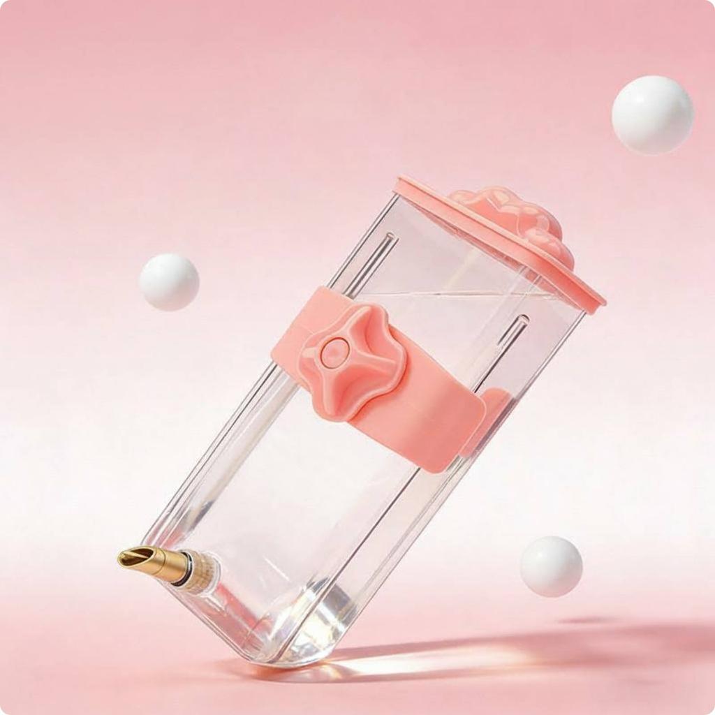Automatic Bird Water Dispenser Anti-Leak Automatic Bird Drinker Parrot Water Bottle No Spill Design Pet Supply Large Capacity