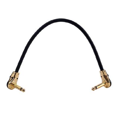 1Pc Guitar Patch Cable Right Angle 1/4 Inch Instrument Effects Pedal Patch Cable