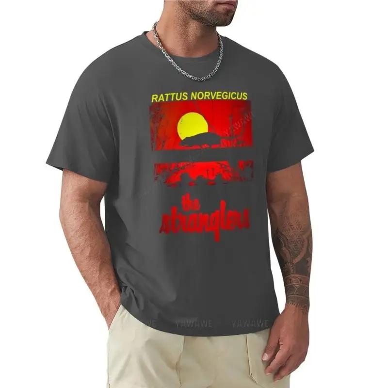 Der Strangler Rattus Norvegicus T-Shirt schnell trocknendes T-Shirt Jungen Tierprint Shirt Sweatshirts Herren T-Shirts Packung