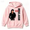Felpa con cappuccio grafica Michajackson per bambini, felpa con cappuccio casual a maniche lunghe per ragazzi e ragazze, moda streetwear, abbigliamento per bambini