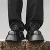 Fashion Luxury and Trendy Men's Thick Soled Shoes High Quality Casual Style Fashion Street Walking Daily Height Increasing Youth Shoes