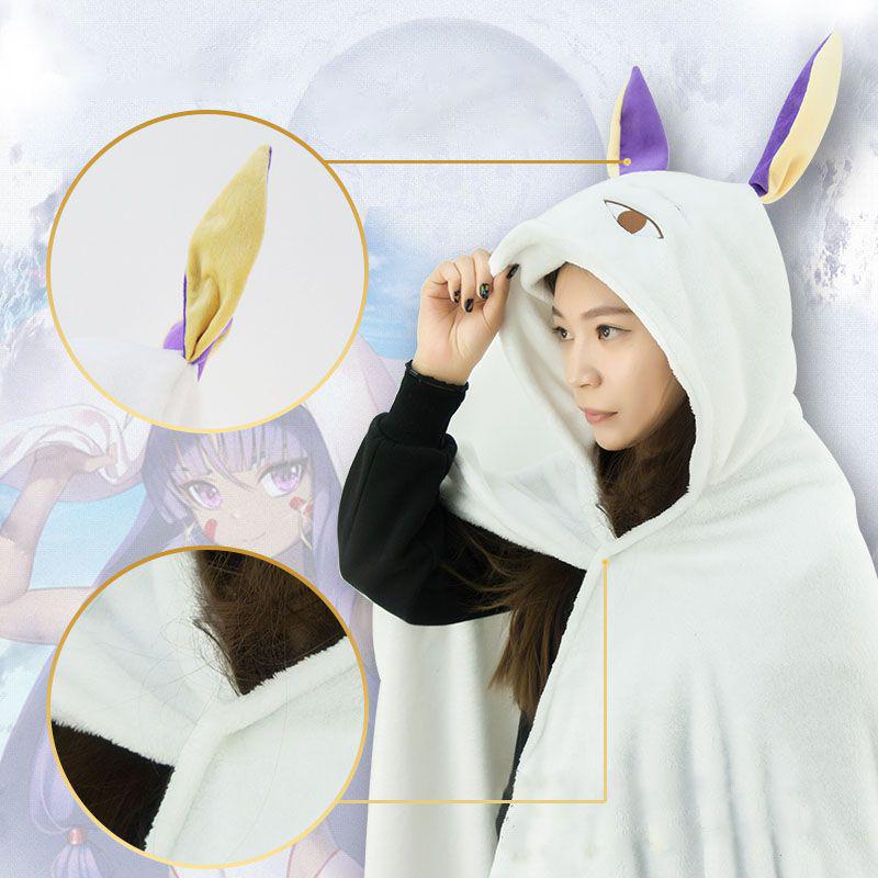 Fate/Grand Order Nitocris Cosplay Costume White Cloak Hoodie Halloween Outfit Fate/Grand Order Nitocris Cosplay Costume White Cloak Hoodie Halloween Outfit