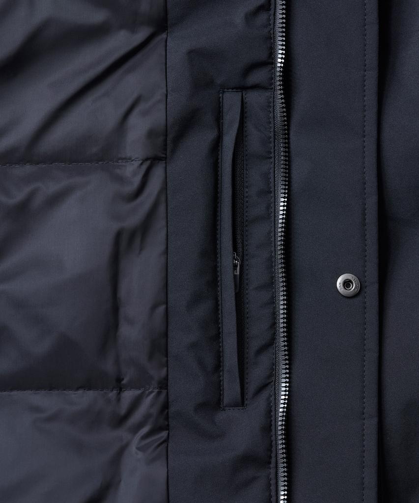 Musinsa Standard Silver Fox Long Down Parka [Black]
