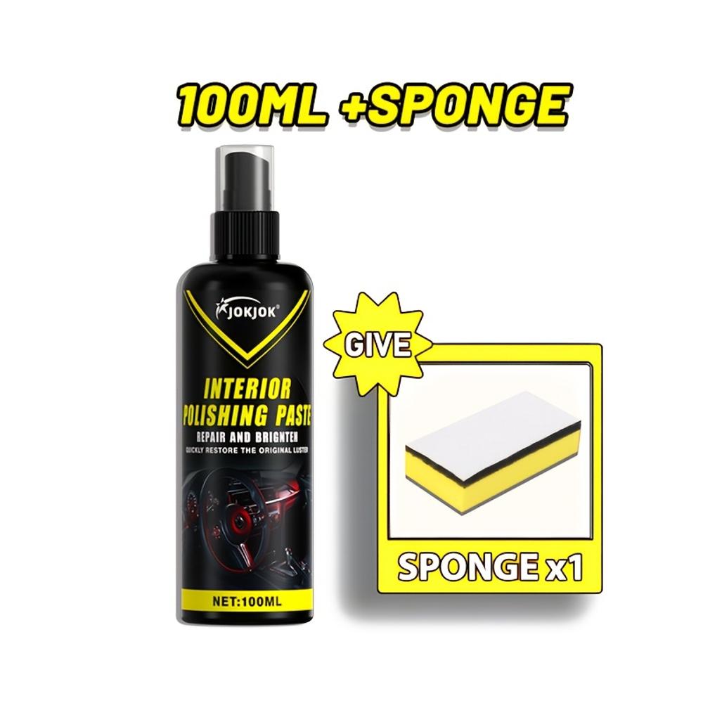 

Car Interior Roof & Headliner Polish Spray - Long-Lasting Glossy Finish, UV-Resistant, Easy-to-Apply Formula for RV, SUV, Car In