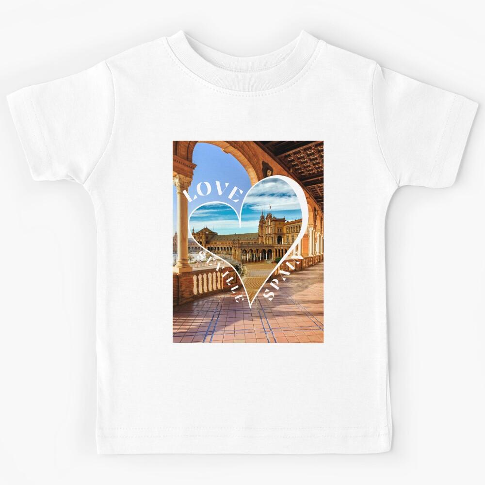 Love Seville Spain Kids T-Shirt 140