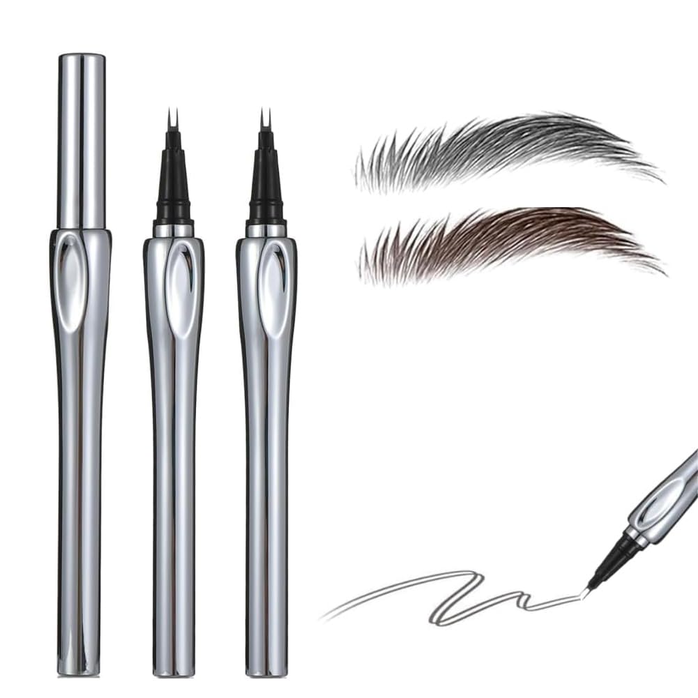 [Popular TikTok Eyebrow Product] Waterproof Bifurcated Eyebrow Pencil  Ultra-Fine Eyebrow Pencil  Long-lasting Waterproof & Sweatproof