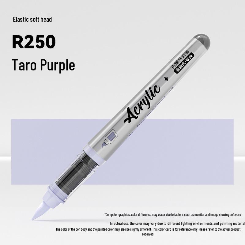 Jinzhi Liquid Acrylic Marker Pen - Soft Tip, Opaque, Large Capacity, Stackable Colors